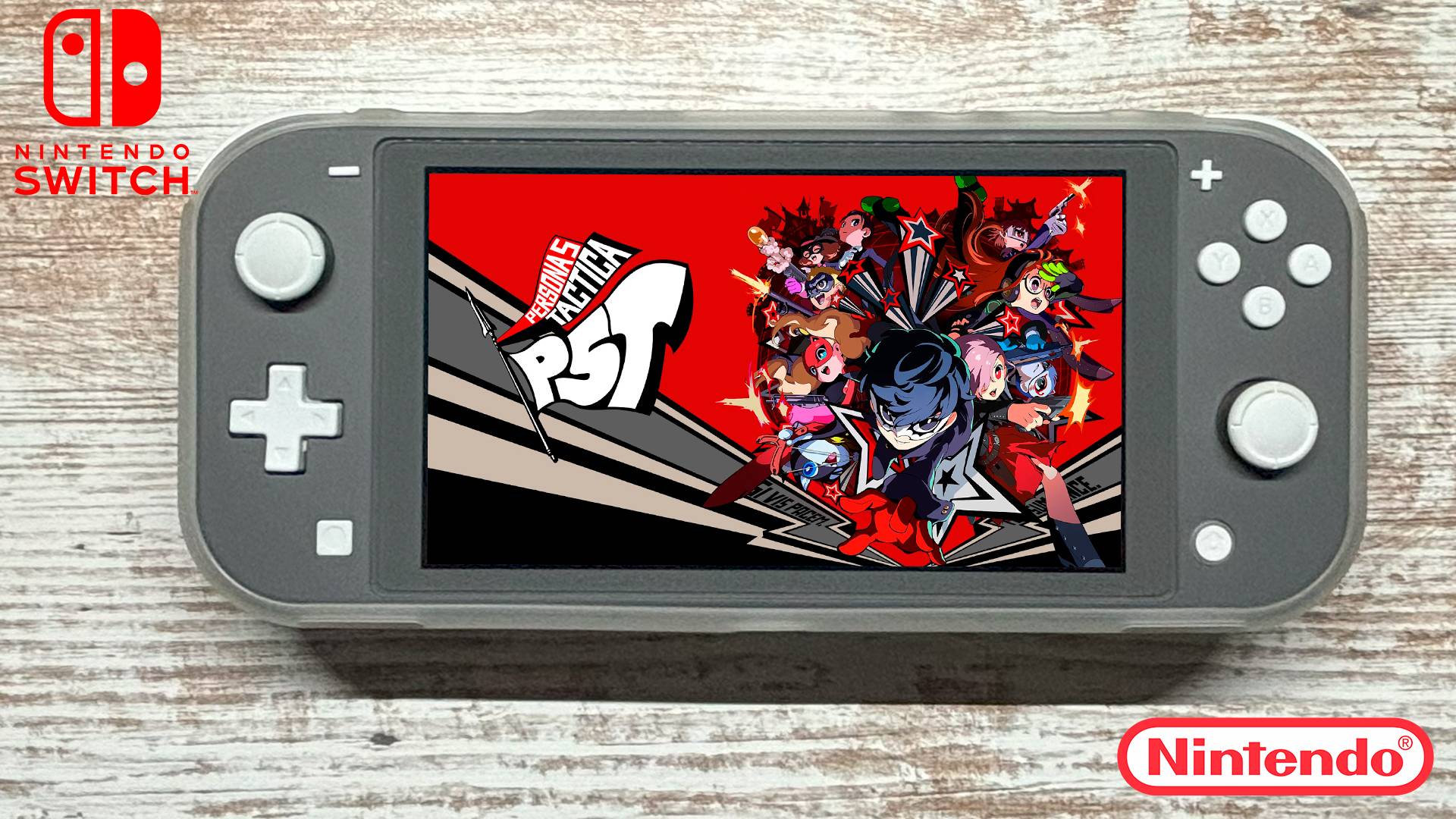 Persona 5 Tactica Nintendo Switch Lite Gameplay