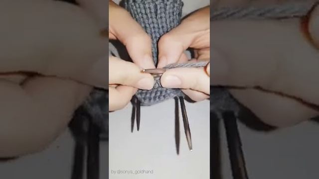 пинетки спицами