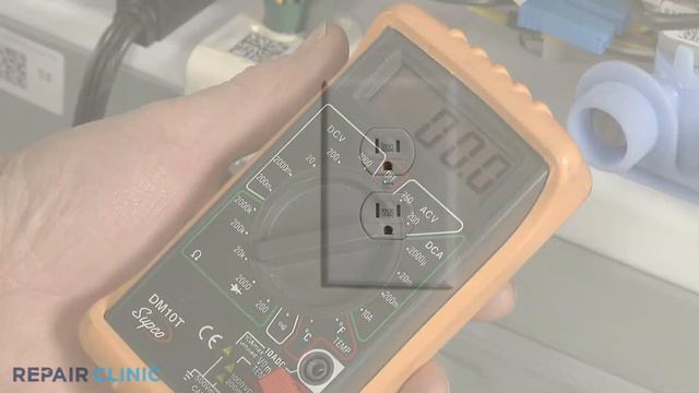 Washing Machine Water Inlet Valve Voltage Testing