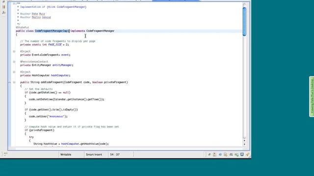 The Programming Model for EE6