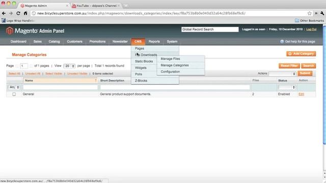 How To Use File Downloads Extension on Magento