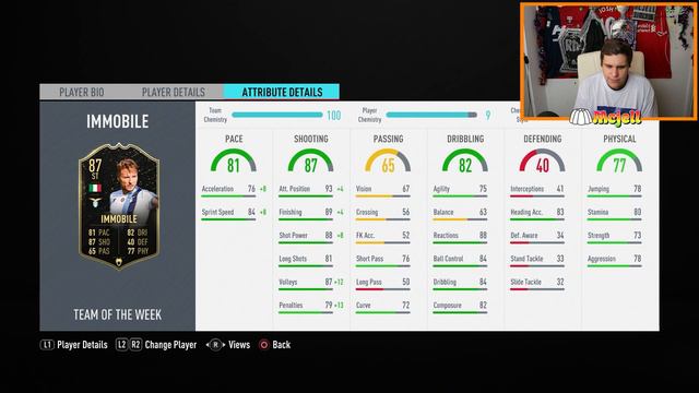 (WOW!) HIS SHOOTING IS INSANE!!! | INFORM CIRO IMMOBILE PLAYER REVIEW FIFA 20