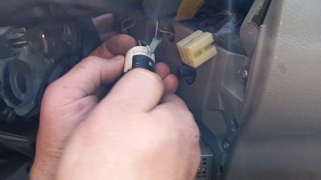 Лада Клина Замена лампочек подсветки климат контроля /Replacement of climate control backlight bulb