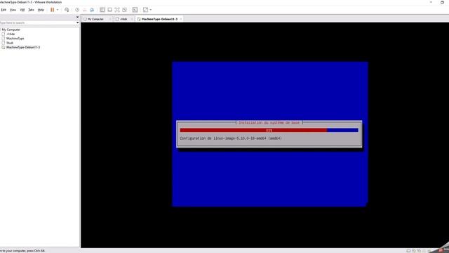 Installer Debian 11 sur VMWare Workstation