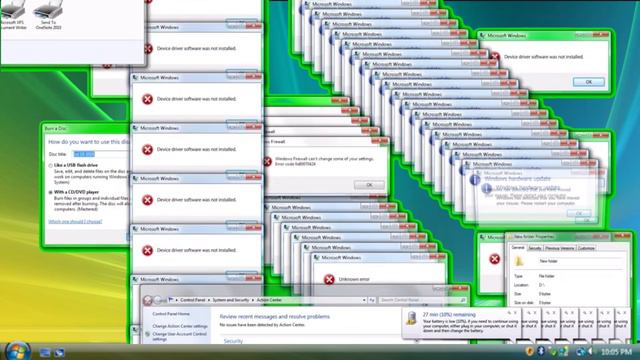 Windows Vista Crazy Error