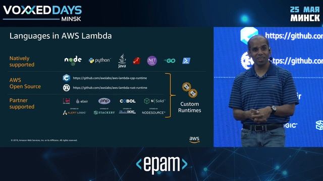 Keynote: Serverles Functions Containers and Beyond. Arun Gupta, Principial Open Source Technologis