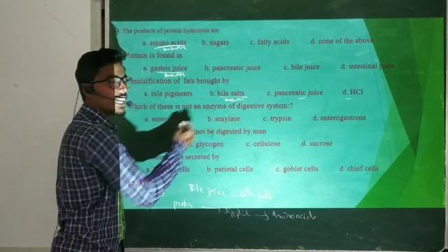 Digestion and Absorption CET and NEET class ## English and kannada ##