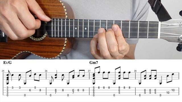 In The Air Tonight (Phil Collins) [Ukulele Fingerstyle] Play-Along with Tabs *PDF available