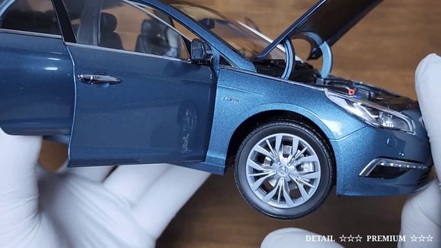 1:18 Hyundai SONATA 2016 / Diecast model car review [Unboxing]