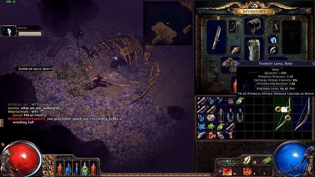 Path of Exile PC Gameplay Commentary STEAM 102713 'Merveil's Demise' [1/2]