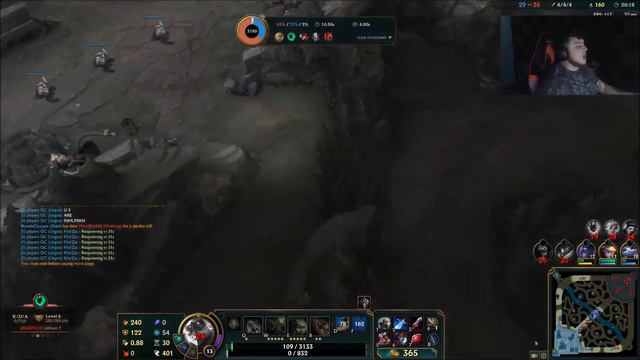 LOLCAVEMAN438 RETURNS  BRONZE ELO URGOT RAGER!