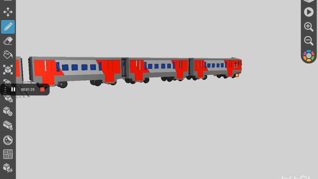 обзор на эр2т в draw bricks 🚋😁🚃