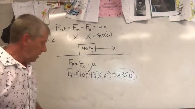 Force Problems With Friction