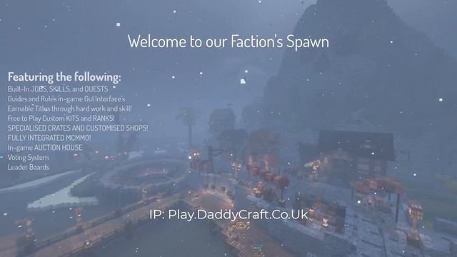 New Minecraft Server Trailer - DaddyCraft - Factions and SkyBlock [1.10-1.19]