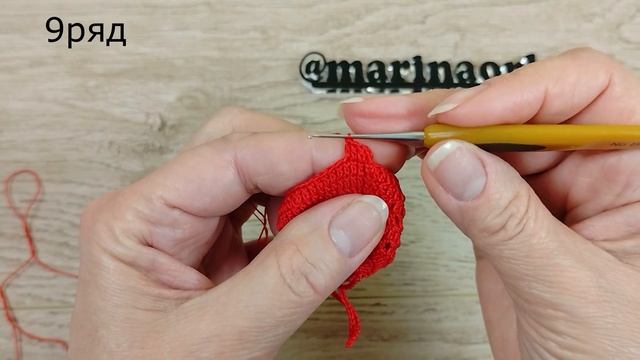 КОЛОКОЛЬЧИК с филейными сердечками часть 1Ажурный КОЛОКОЛЬЧИК 13 крючком Crochet Openwork 3D Bel