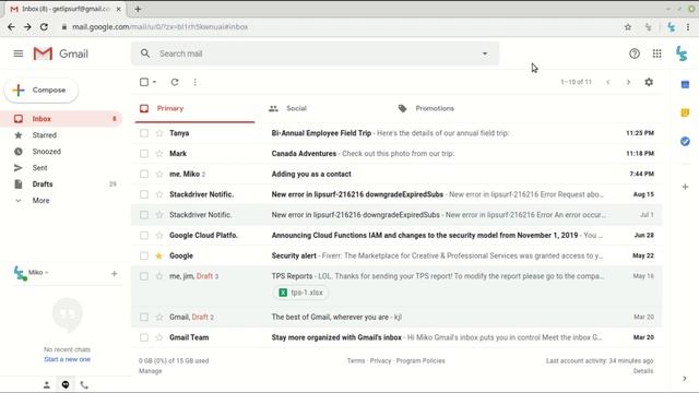 Control Gmail with Your Voice