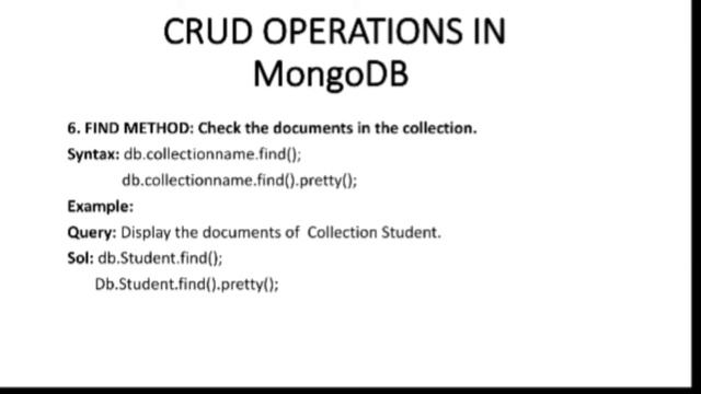 MONGODB TUTORIAL #mongodb #bigdata