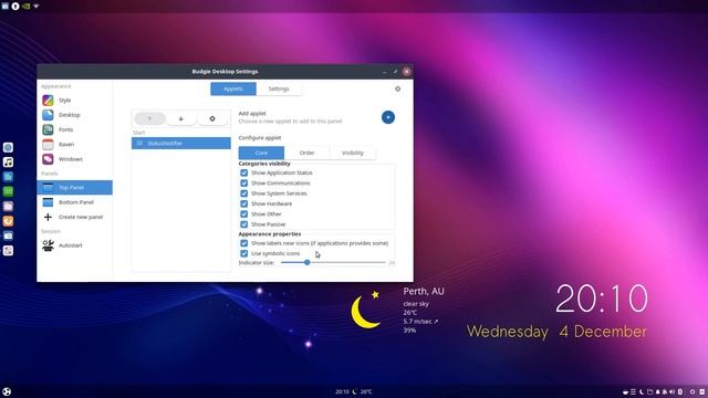 Ubuntu Budgie 19.10 Look Around