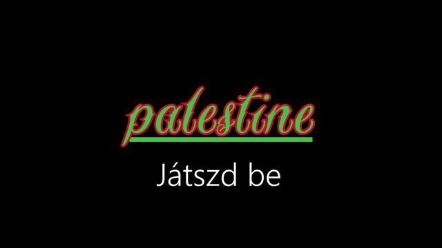 Palestine ¦ Játszd be (hivatalos audió)