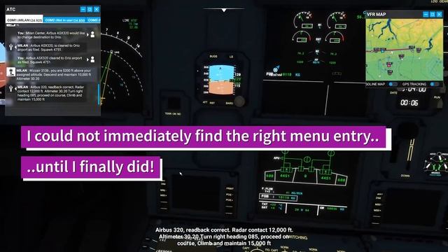 Tutorial How to change destination airport on the fly - Microsoft Flight Simulator 2020