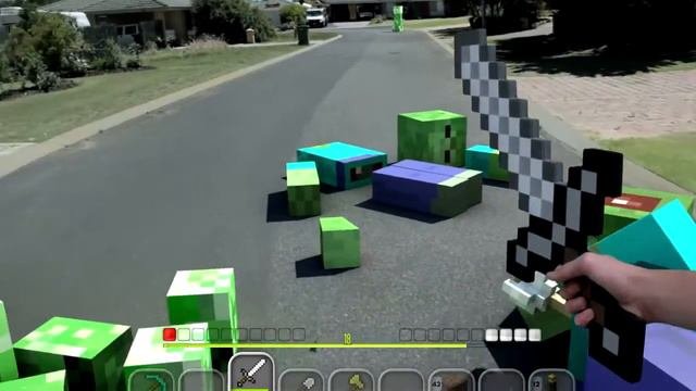 Minecraft In Real Life   First Person