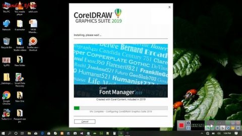 Download and install Coral Draw 19 with crack file