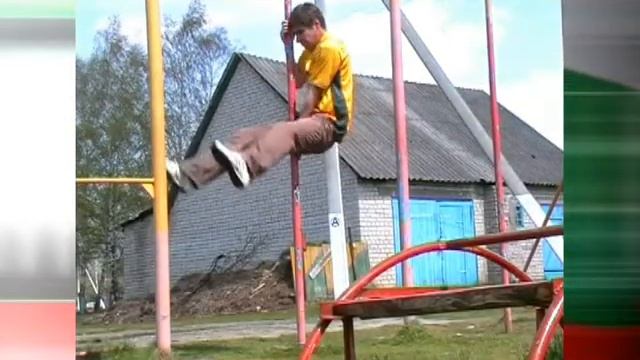 Силовые упражнения на гимнастическом шесте