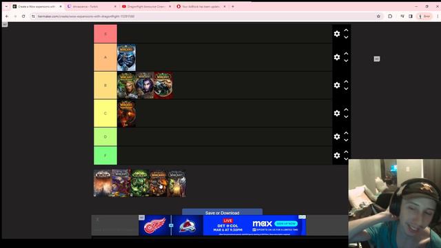 World Of Warcraft TRAILER Tier List 2024