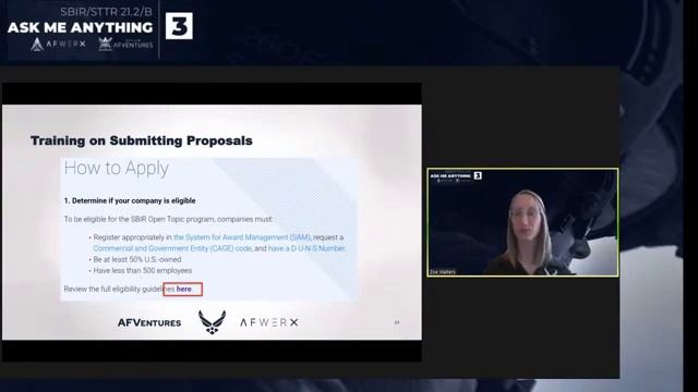 AFWERX 21.2/B AMA #3
