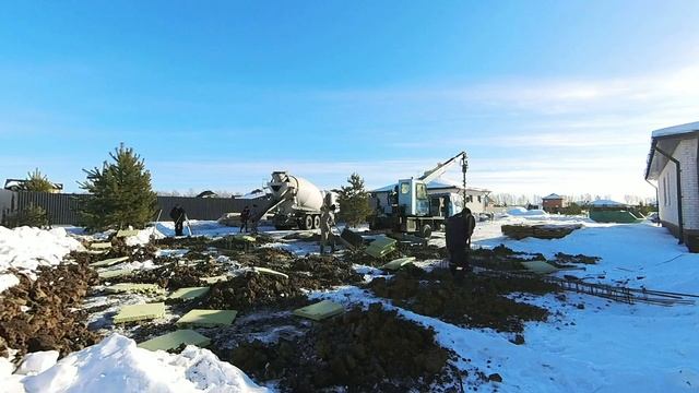 Устройство буронабивных свай 03.02.2023