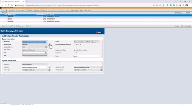BMC Remedy AR Server: How to configure AR System for a successful D2P deployment.