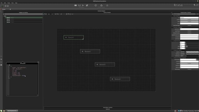 How to edit JSON properties in the HISE Interface Designer