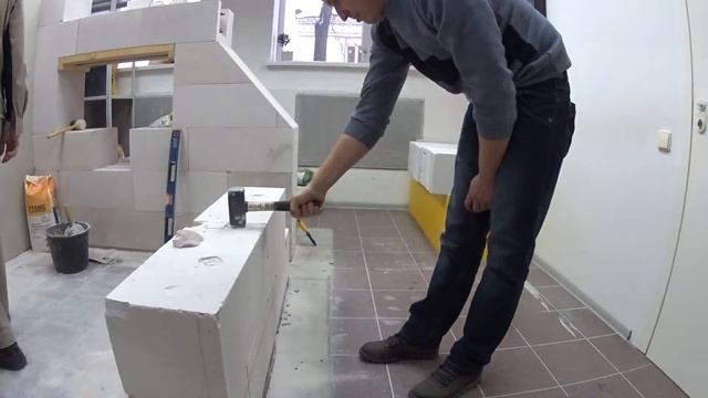 прочность газобетона и клей YTONG