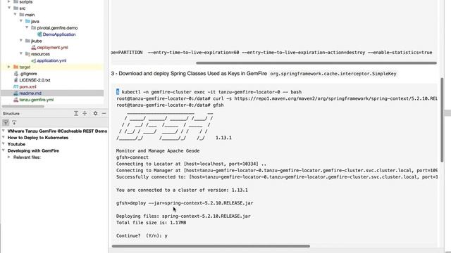VMware GemFire for Kubernetes Tutorial: Deploy an App