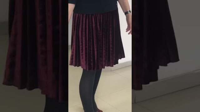 #Советы от Светы: ШИКАРНЫЕ бархатные туфли и юбка для праздника в офисе!
