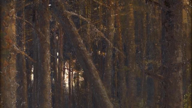 Ivan Shishkin: A collection of 10 oil paintings with title and year, around 1890 [4K]