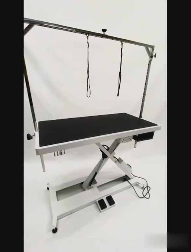 Стол для груминга TOEX электрический 125 х 65 см с П-образным держателем