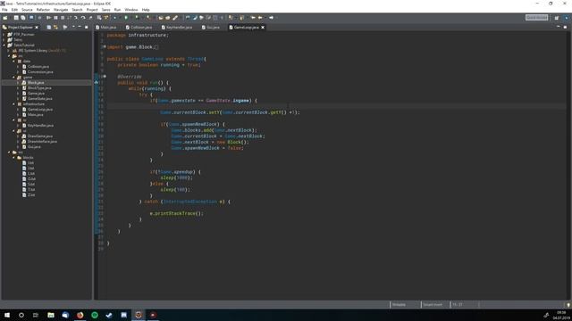 Tetris Tutorial | Java | #05 [ger/HD]