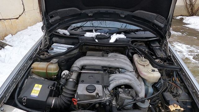 1993 Mercedes W124 E300D OM606 Cold Start