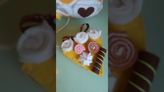 Чайный домик из фетра!)