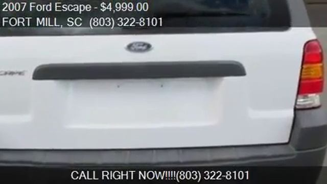 2007 Ford Escape XLS 4dr SUV (2.3L I4 4A) for sale in FORT M