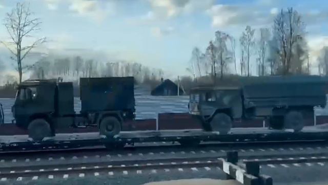 Техника НАТО в 2-х км от границы с Беларусью