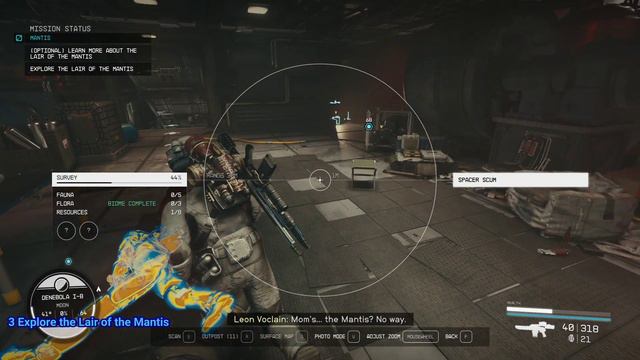 How to get Mantis Spacesuit Set Suit & Mantis Ship Starfield