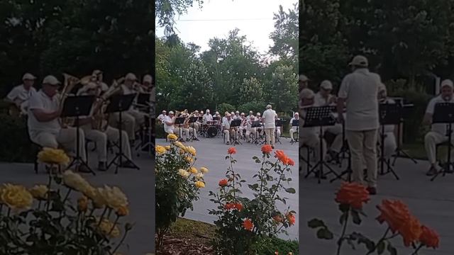 В городском саду играет духовой оркестр. Матросский бульвар #севастополь #лето2024