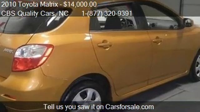 2010 Toyota Matrix Base for sale in DURHAM, NC 27703 at CBS
