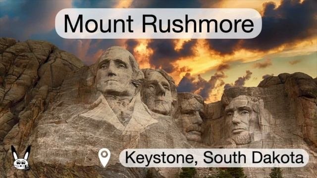 Travel USA America Vocabulary - Learn Famous American Landmark Names and Places.