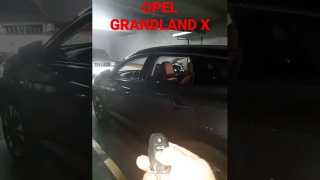 OPEL GRANDLAND X  APERTURA Y CIERRE DE VENTANAS CON MANDO DEL COCHE.
