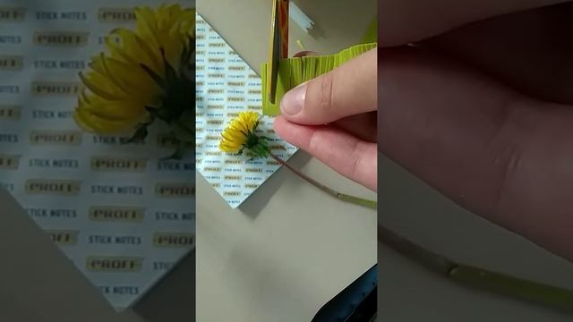 Одуванчик из фоамирана
