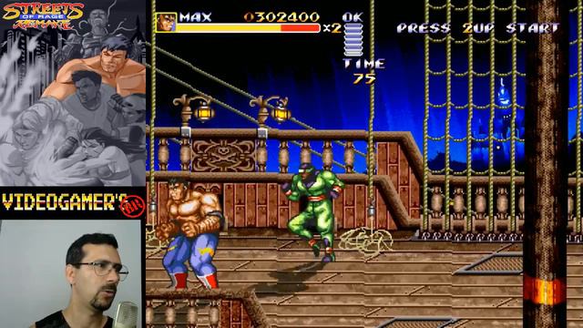 Os poderosos golpes de Max em Street of Rage Remake | VideogamersBr