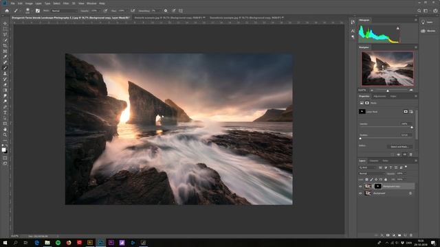 How to create REALISTIC Sun rays with Luminar 2018 in Photoshop